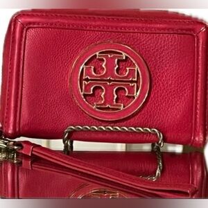Tory Burch Amanda Wristlet “New Carnival” – Rare Color!